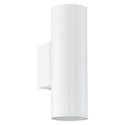 aee406be131b6b5604acf5b5757302766dbcc07d128e3890f1b13326529e3634.jpg An Image of Eglo Riga Outdoor LED Up/Down Light - White