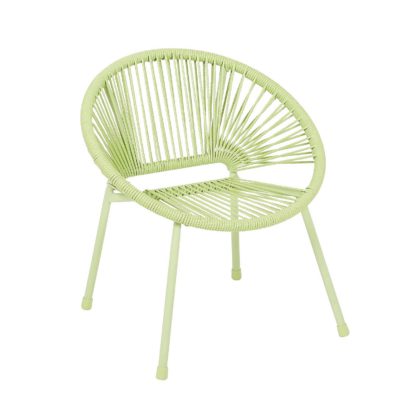 b5a9a72e20e4c449abd2b9d17681d6b195b4cff67122c0533583c9b81e8ea433.jpg An Image of Homebase Acapulco Kids Chair - Green