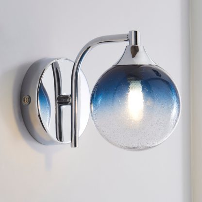 b744e5518492218cdec72b42bbe901b3498a5117aae087557b96b74ba4aa49e1.jpg An Image of Torbay Bathroom Wall Light Blue