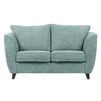 b9cf9dd64f73733385dd0f1e7db361cf50731e832abd190b61957abd05296f8a.jpg An Image of Sienna Fabric 2 Seater Sofa Duck Egg (Blue)