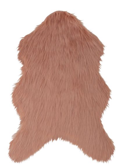 bf1a9517b31085f42c876832dc62c518d424fdea59ae22b2fdad96d5ed5df6da-1.jpg An Image of Habitat Faux Sheepskin Rug - 60x90cm - Dove Grey