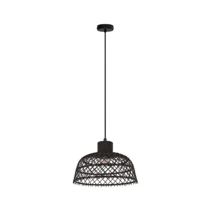 c0177495bd7d4d175e9c3f63ccda082f774c5ab59e033c6ed01765400b9f3210.jpg An Image of Eglo Ausnby Pendant Black