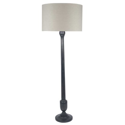 ce458a7be2a20126c0a57db3f0aff3b9f9ddf6df454cde76666dcb3c400f484b.jpg An Image of Dark Wood Floor Lamp, Black