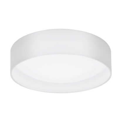 cf3beb1612506ffb5347c0faf1b11aeec3d5b58cb62af20618e53cca82b68f76.jpg An Image of Eglo Pasteri Small Flush Light - White