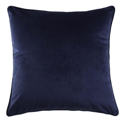 de70c9031363168a7013a8f36a897352b101fdcbe5fdc55cb434d13efdb6a496.jpg An Image of Large Plain Velvet Cushion - Navy