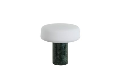 e0ea632d232873d5e89f21bfff70c889255d2028dadb83a320e1b91ae3f51ec0.jpg An Image of Case Solid Table Light Small Carrara Marble
