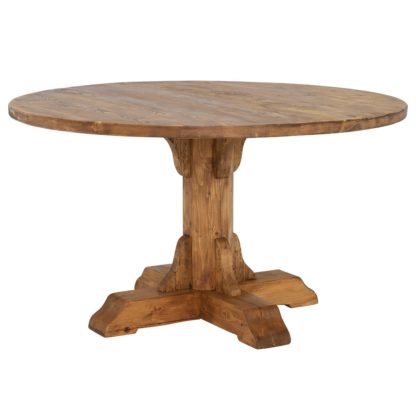e4c213ca33fca81b58e3f93c3c4b5aba1c920f8e4824bed467002d89693a0514.jpg An Image of Covington Reclaimed Wood Round Dining Table