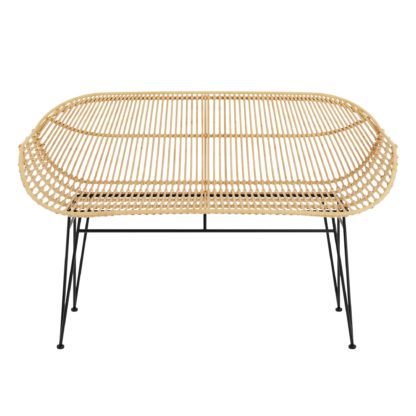 e61a326bbed1d32afc69f62434ab10e926d3c8274e0f5f6c13d2d5a03b8e5baa.jpg An Image of Samara Compact 2 Seater Sofa Natural