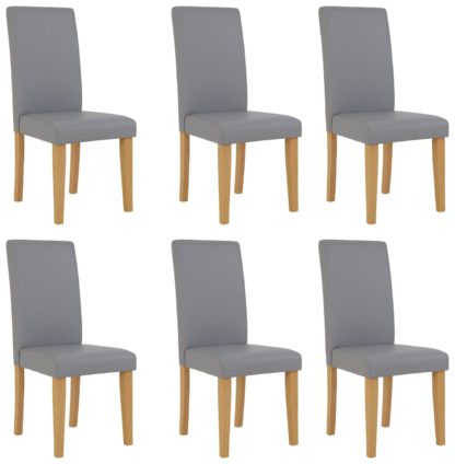 ff9f94051930369d0a06336deb38b3fd8f0dc84830d01835071d6846daee60eb.jpg An Image of Argos Home Pair of Midback Dining Chairs - Grey