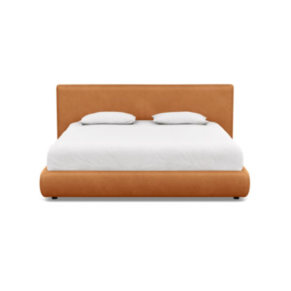 023d4c0f567768915b0874fe7101de89380c575e98c7e72649f59a730f18fd07.jpg An Image of Heal's Alba Storage Bed Super King Luxury Leather Anthracite