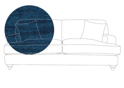 1b27de91088b9c87b7274901b73e5410f669c553af46aa110bdd397f6b3f555e-4.jpg An Image of Heal's Hampstead 4 Seater Sofa Broad Weave Lagoon Black Feet