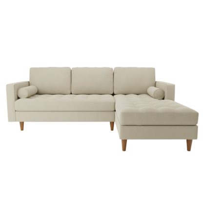 2e314f620f98078a91e2d12a80742ce0ca6f875b4157488d7a1d88380c0ce749.jpg An Image of Zoe Flat Weave Right Hand Corner Sofa Charcoal