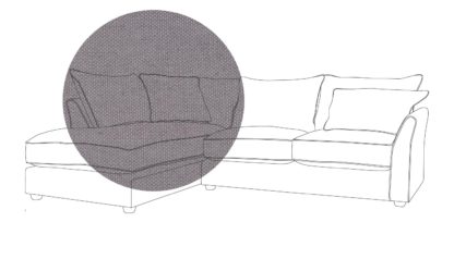 35f30c1be2d6b5b96313558082009a9c3a89d1d4c1ab9dde7a19b399cc063cea.jpg An Image of Heal's Tailor Left Hand Facing Corner Sofa Waffle Weave Oatmeal Natural Feet