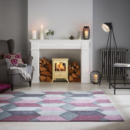 3ae7a3cf7d4cfbb9a6d5c916a776cec74f8cf0fa275ff330b40da19b33db2461.jpg An Image of Infinite Scope Rug Purple