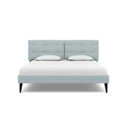 3da08ed0b90b4b003996445e7604f2a75bc05ab2964af4f9fc9b338fc1692b8b.jpg An Image of Heal's Mistral Super King Bed Brushed Cotton Cobalt