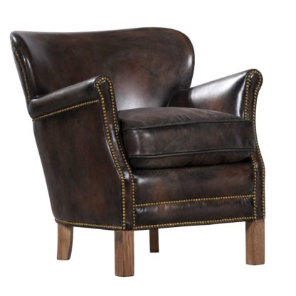 4128e3316b303a95b2c6c2059d56aa450b1062fb68130e7248667bbb8100d047.jpg An Image of Walpole Chair, Original Vintage Espresso