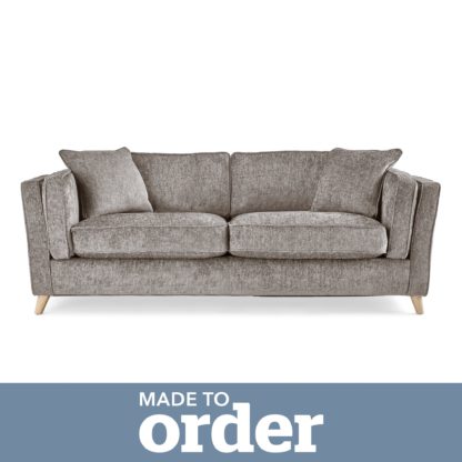 4920c5e6b6fe3d2fddb744adbc6ecdee05fceeec531089f706bba124631f3e3b.jpg An Image of Arabella 3 Seater Sofa Luxury Chenille Premium Chenille Rosewood