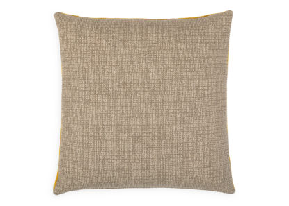 7fe43b4587491a2ad5952387e8f7c0fecca5415b4361d9f65d8798d436f21788.jpg An Image of Heal's Duo Cushion Mulberry & Ebony 45cm x 45cm