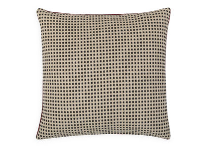 8049ec5db4927d4b9ac048ced17980a65782ea6654f5e4f34b9a9b81e9220226.jpg An Image of Heal's Duo Cushion Mulberry & Ebony 45cm x 45cm