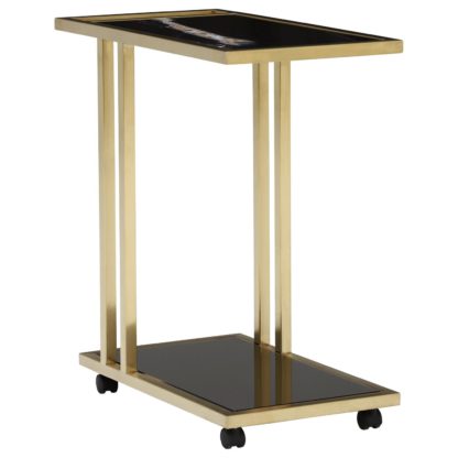 805408a22be46d833f63036cdb6bfc55d5325fa1eecb0d7d36e06c1085b17cdc.jpg An Image of Zion Tray Marble Accent Table, Sahara Noir