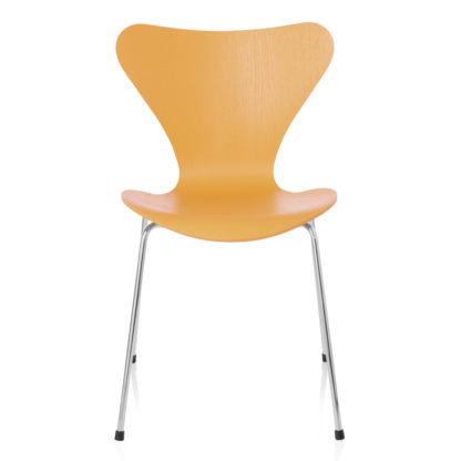 8b02df92c552496b2913f43d0ddf2646aebdd4b89825c6ea5f85193666829600.jpg An Image of Fritz Hansen Series 7 Chair Egyptian Yellow Coloured Ash