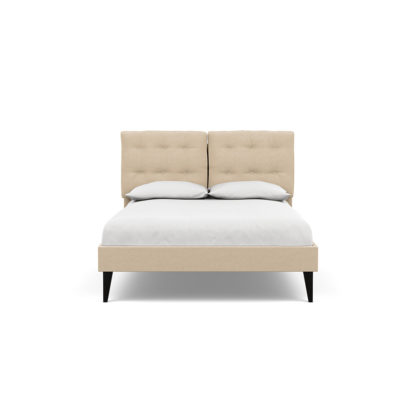 9712bb1eb686cc77b0ef2c42506551b2e9255ec4818b4f4ea4ff6c5ab63021e9.jpg An Image of Heal's Mistral Double Bed Brushed Cotton Cobalt