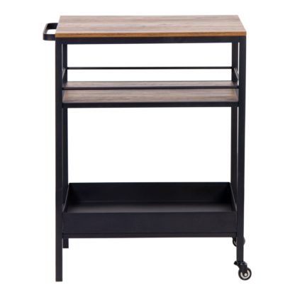 ad9a331a472d88d7d39acb01c06aa2c0aace07cc1095121202278235426d7cdd.jpg An Image of Fulton Kitchen Trolley Black