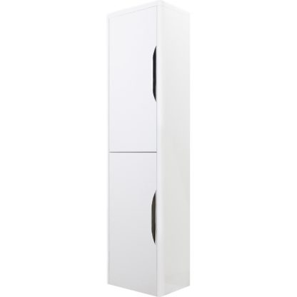 b0b7b0d50625ff4ee0f620b2a53ef12c4a7439a8380ffb318c6859bac36b5fb7.jpg An Image of Balterley Wave 350mm Tall Unit - Gloss White