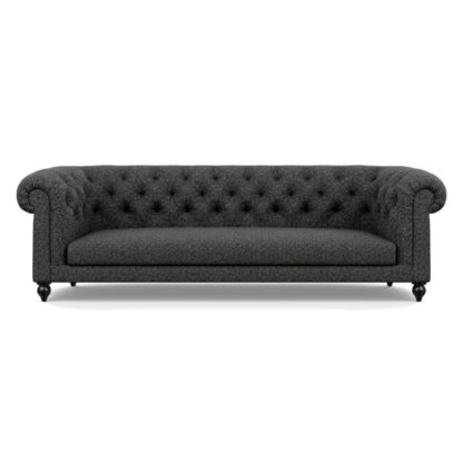 be34a3695f07bd25cc60a05e8f33a269a7c3d1250273f4c60a4d8eaf91cce92b-1.jpg An Image of Heal's Fitzrovia 4 Seater Sofa Brecon Charcoal Black Feet
