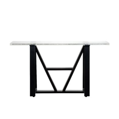 c1133f79f2adf57c7500b6c4feac4d9c4f49df1ffbfe52b1179def1fe06b0ca7.jpg An Image of Timothy Oulton Iceberg Glass Console
