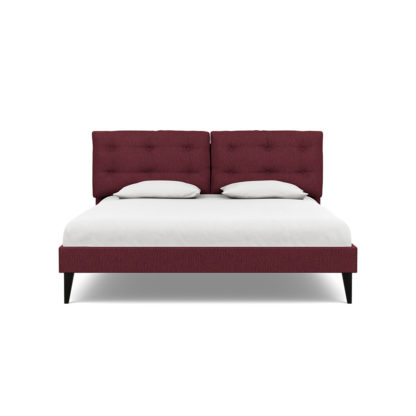 d66a49aa1d2cd08d0a27f4b62b5f3a039a7ef6950cb2854276c1b9f2f44af822.jpg An Image of Heal's Mistral Super King Bed Brushed Cotton Cobalt