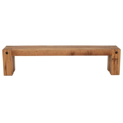 An Image of Salem Bench, Rustical Oak