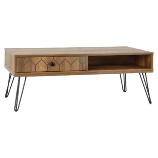 An Image of Ottawa Coffee Table Mid Oak (Brown)