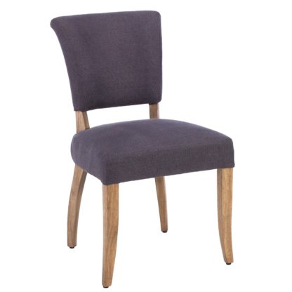 f1923af22a60194f48003b32c394524f78799bb2591da60ad08d6f6c30c33ad1.jpg An Image of Timothy Oulton Mimi Linen Dining Chair, Ash