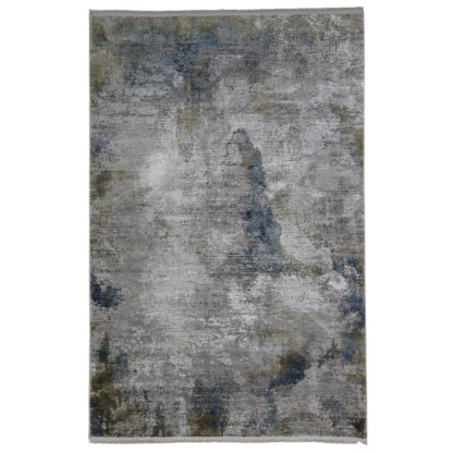 f22dfe4f28e0368d1575ffca877ff8b8048b610adf70b67bd2fafaff9e385e3d.jpg An Image of Metallic Impression Rug, Blue