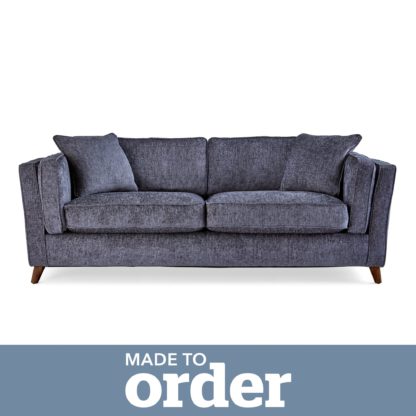 f4b92656654d646397af4764768560dbccc3042508df2bd3aa313b99f95fb71e.jpg An Image of Arabella 3 Seater Sofa Luxury Chenille Premium Chenille Rosewood