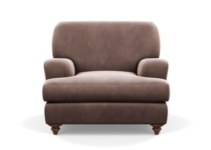 fa1fcf60408be8f7fa31d570b13ec6b0a93e9d1998af74a67266c29f5fefc60b-9.jpg An Image of Heal's Hampstead Armchair Broad Weave Lagoon Black Feet