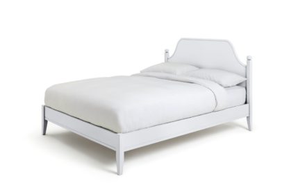 0fdd278eb421a536e587155e2de1868ee239686d461ef4ddab37797755b2266c.jpg An Image of Habitat Bardot Double Bed frame - White