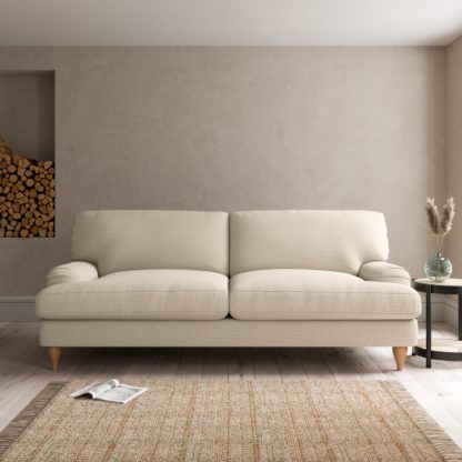 290ae19d51809bbcb47509fa8950d77a55cdb13bac35965b80b668429c515071.jpg An Image of Darwin Textured Weave 4 Seater Sofa Textured Weave Graphite