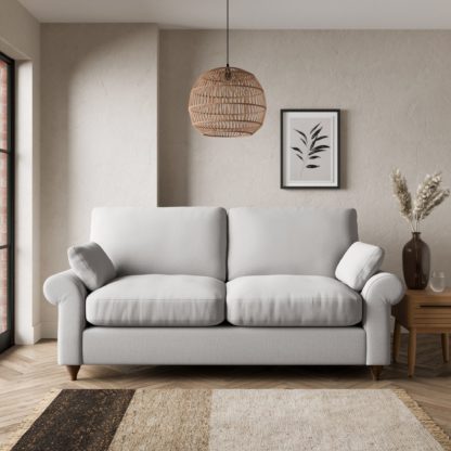 6014ce392b5687a8f5808c633cd915b08fce3be6211423f270fb481f0b64561a.jpg An Image of Salisbury Textured Weave 2 Seater Sofa Textured Weave Graphite