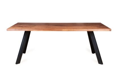 615d46d7cf75063ccb8329d2aef0abc4d1aa77ab0139b16e2870b660dcb78a69-2.jpg An Image of Heal's Madrid Table 200x90cm Oiled Walnut Straight Edge Not Filled