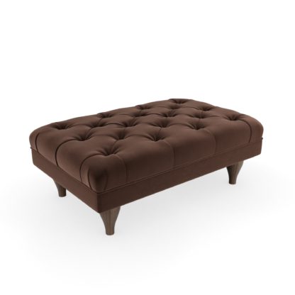 854b2299d1e78f0a0ef6d8a2f67760f1f386c688aab681d54724214fa8d8647b-1.jpg An Image of Warwick Luxury Velvet Footstool Luxury Velvet Black