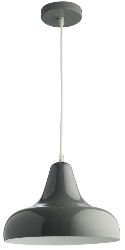 b346b5b1e6a5109c4455929a3bc080547949313173e5404a8ecea72580a3a697.jpg An Image of Habitat Aerial Spun Aluminium Pendant Light - Grey