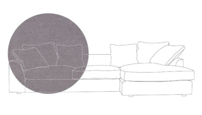 c05ae950410b4b5eb786d44d41bc8a4f6e05a530978c9fff5f9601b40204059f-2.jpg An Image of Heal's Cumulus Right Hand Facing Corner Sofa In Velvet