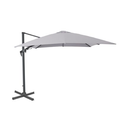 c2f8d3266932a1e24b0602fc0e4ef1f1f9b4185496bc6b75fe1ae7549b6f1d62.jpg An Image of Royce Cantilever Executive Soft Grey Parasol Grey