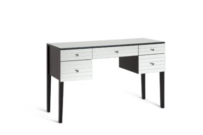 e98da2109c41c92b84f760d26c31bc462cf71e217eb883c0f2b9507992739d75.jpg An Image of Habitat Hepburn 5 Drawer Dressing Table - Black