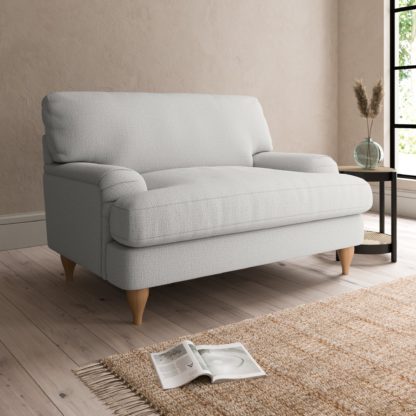 fbcdf5c065da9df8ebd72fcecfc278ba7e8d49ea31b197115dd5d0a2f3037902.jpg An Image of Darwin Textured Weave Snuggle Chair Textured Weave Graphite