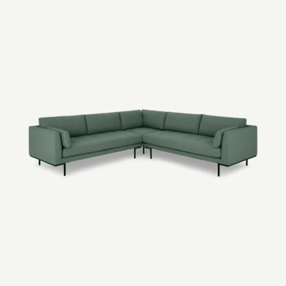 02c29000d659a47a96f54c4eae02892bdc08a1f9b4c2ddf258247f7f5d79df4b-1.png An Image of Harlow Corner Sofa, Darby Green