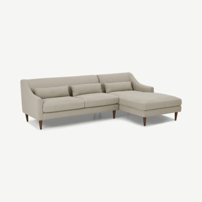 1296a86e81f912832b8fdeb4a84e7dcd8c8e6aebc37736578437dfc256656f99-1.png An Image of Herton Right Hand Facing Chaise End Sofa, Barley Weave