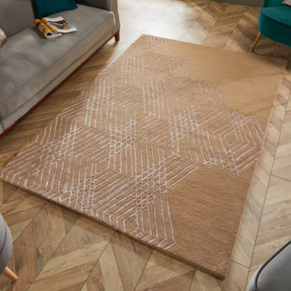 193b6cd1d7c161237ad9fcfe46fa0828ffc38cb1e4719ddfeb4f1fdbcadccb7b-1.jpg An Image of Diamonds Wool Rug Grey